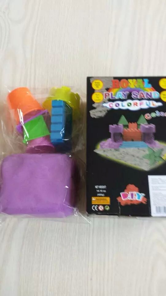 Moon Sand Plasticine Toy Specification drawing