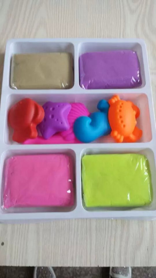 Moon Sand Plasticine Toy Application Scenario