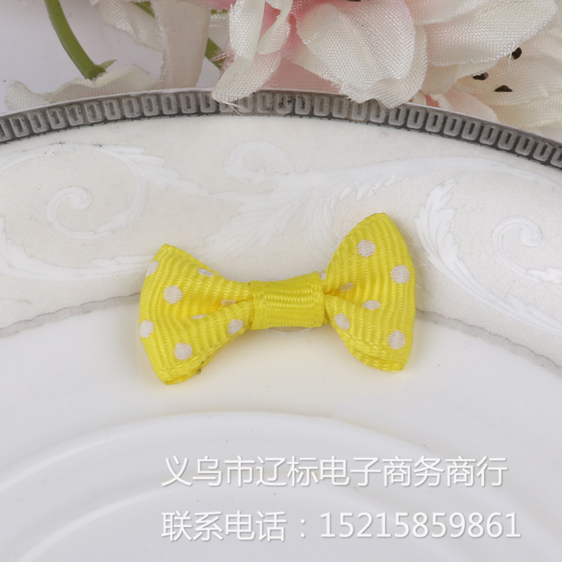 春装超完美韩版发夹蝴蝶结女孩子领结饰品配件直销供应