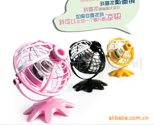 章鱼哥风扇 卡通USB迷你风扇 礼品创意风扇产品图