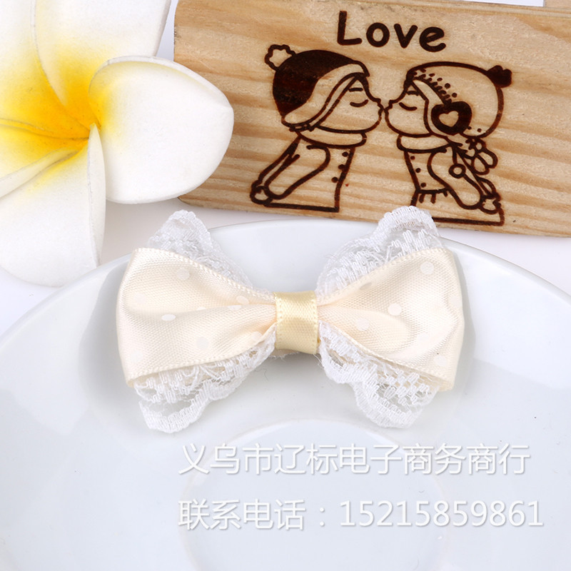 New Market Polyester Lace Rope With Bow Lace Lace Ornaments Decorative Accessories