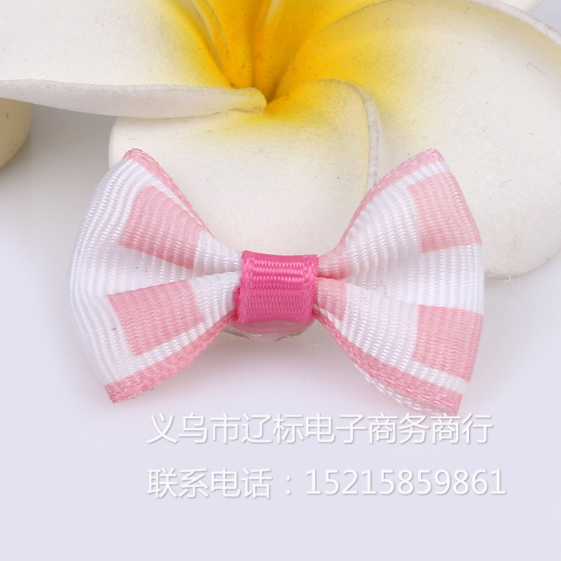 新款韩版蝴蝶结 儿童百搭手工diy饰品配件 2元店饰品