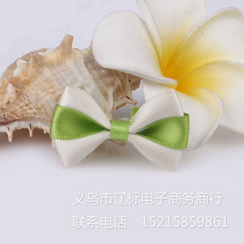 礼品包装盒蝴蝶结 义乌手工diy丝带蝴蝶结饰品配件厂家批发