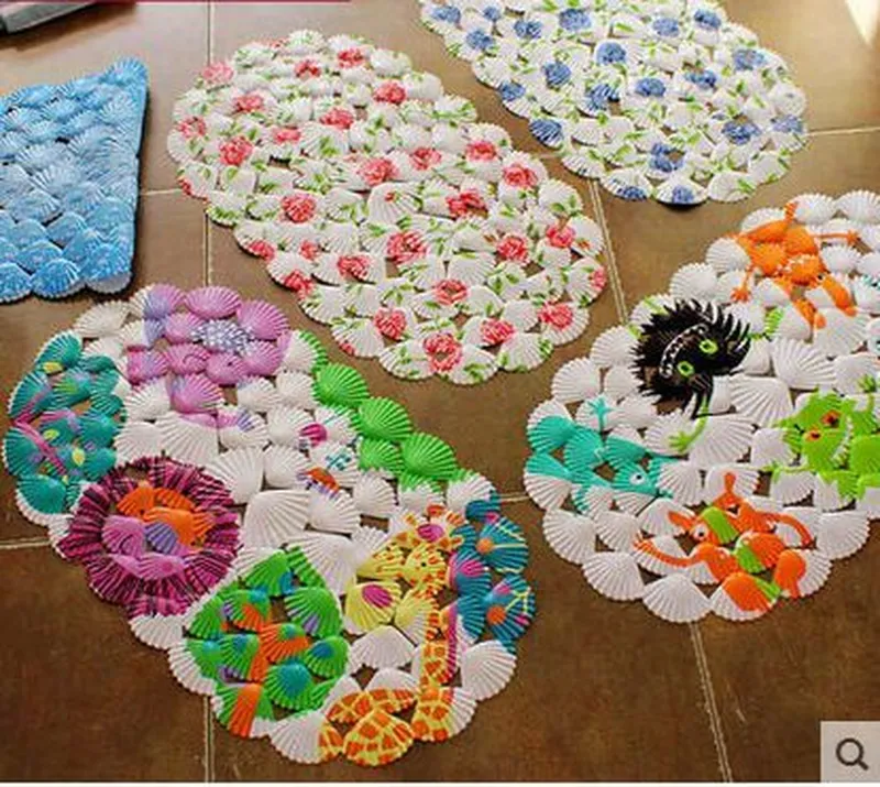 Bathroom Mat Shell Print - Can Be Printed On Request