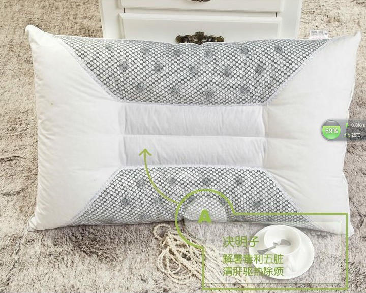 护颈枕磁疗保健枕定型枕蚕丝保健枕决明子枕芯荞麦枕