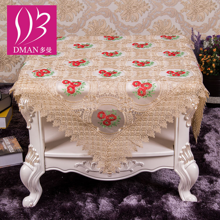 European water soluble lace tea table cloth tablecloth table cloth wholesale custom thumbnail
