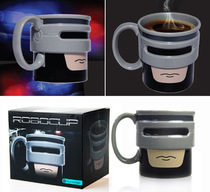 Robocop Cup cartoon ceramic water cup personality cartoon mug