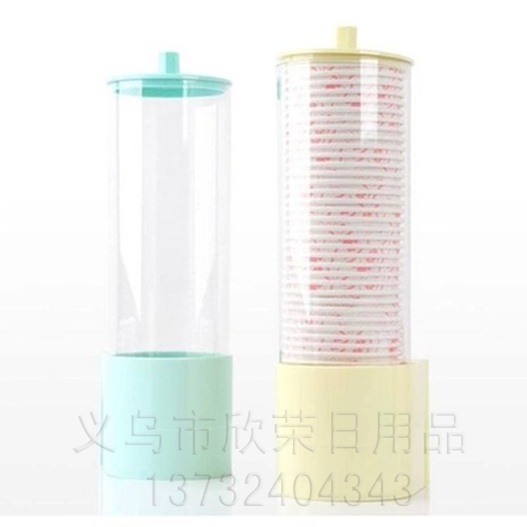 新款创意一次性纸杯自动取杯器 饮水机配件 自动取杯器纸杯架