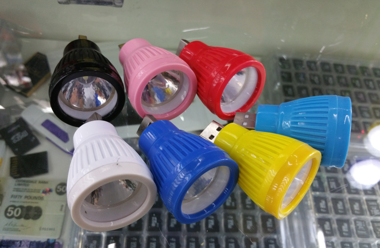 usb手电筒 USB灯头 LED灯 户外应急灯细节图