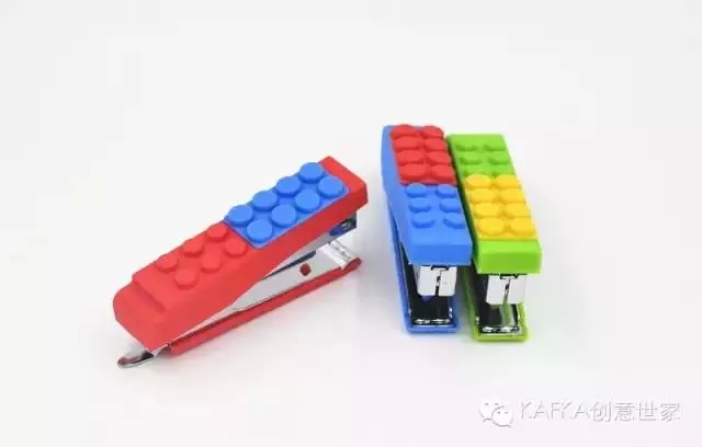 Innovative products LEGO blocks book DIY mini stapler silicone book details Picture