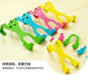 创意爬门小人挂钩 卡通人形门背式挂钩不锈钢细节图