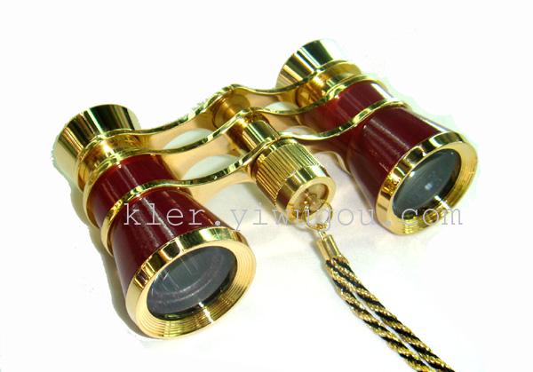 Chapado en oro blanco con cadena para ver el drama espejo 3X25 para las mujeres regalo telescopio Application Scenario