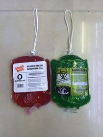 Zombie blood bag body wash imported from the United States zombie fan favorite