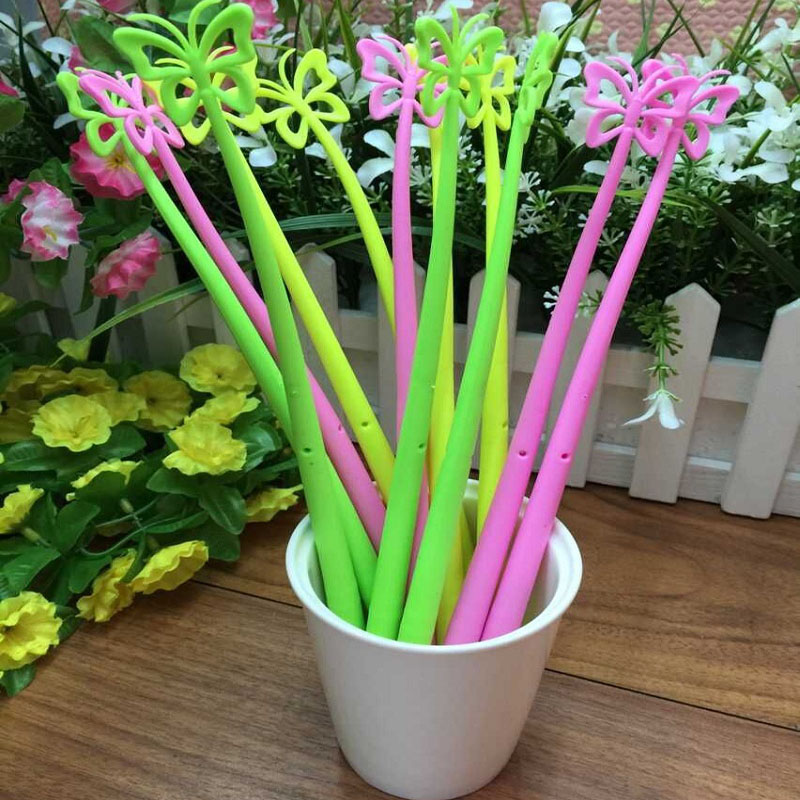 Factory direct sale of Butterfly Flower and Grass Series Examination Signature Pens, Butterfly Pen 103 Specification image