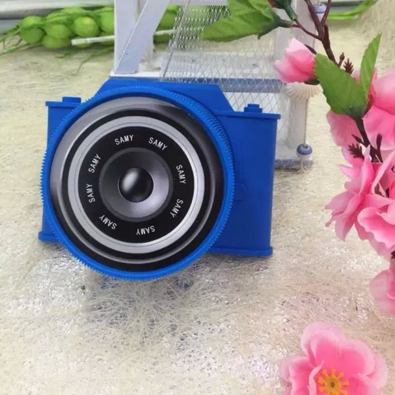 2015 New vintage Camera Coaster Elastic insulation pad 6 colors available
