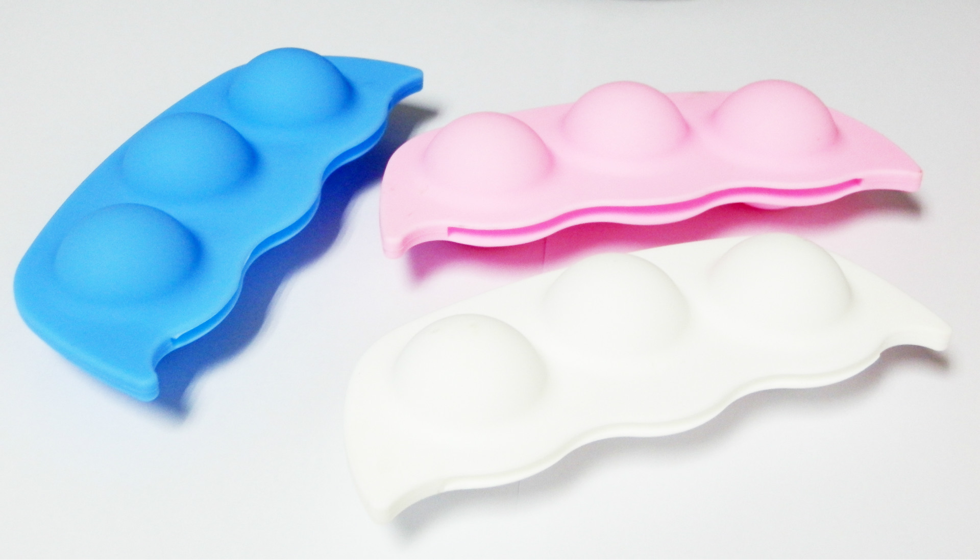 Pea ice cube silicone ice cube
