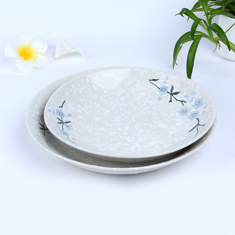 Snow porcelain plate dinner plate soup plate 7 "8" plate wholesale quantity is preferred thumbnail