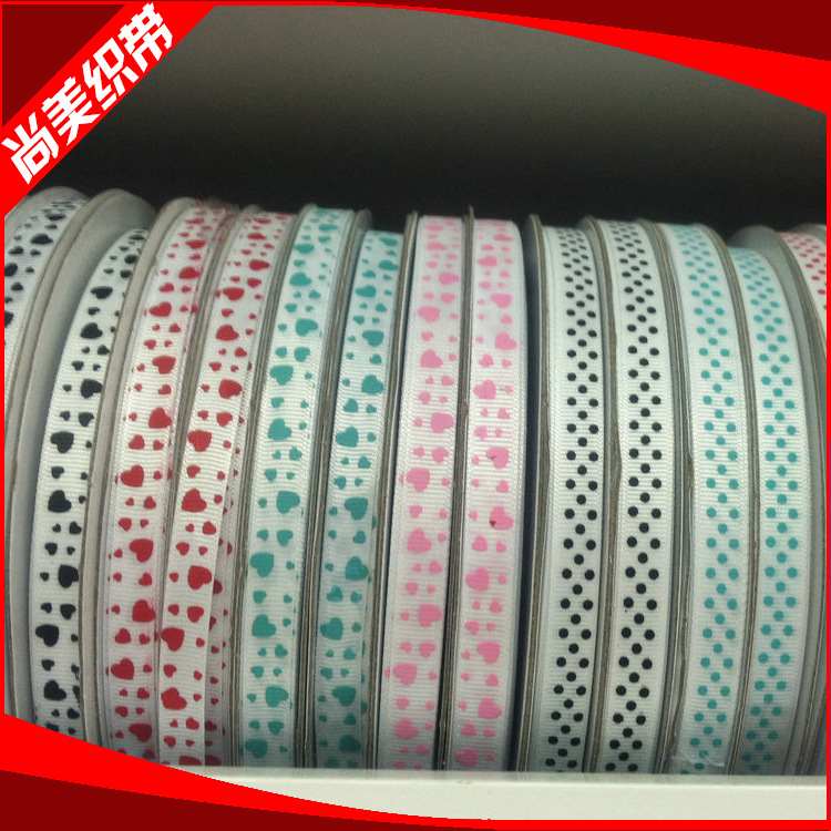 礼品包装带 喜庆用品带 丝印印花带 圣诞头饰缎带