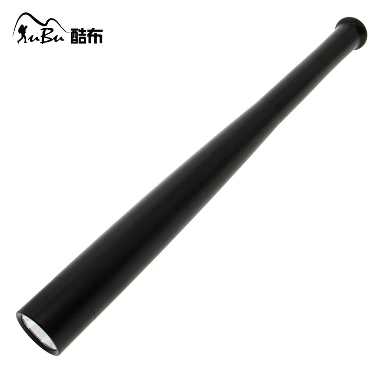 应急强光LED手电筒多功能家用远射狼牙棒防暴防身防狼棒球棒