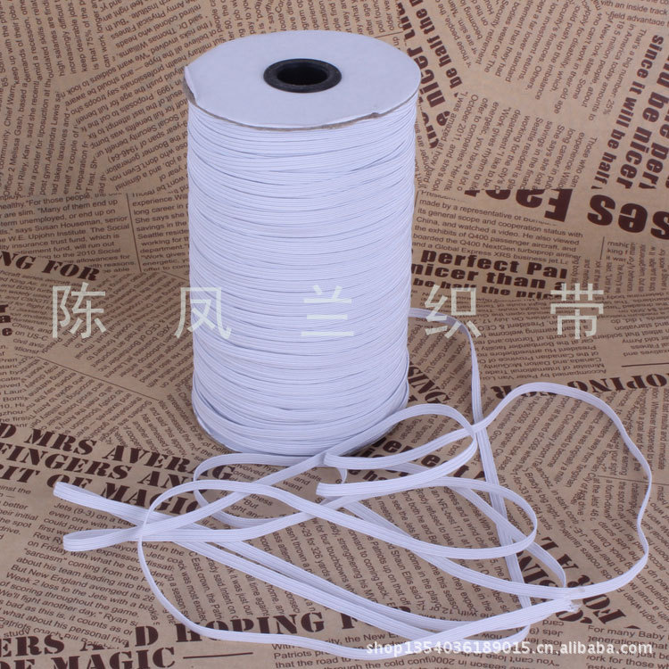 批发销售进口产品0.5进口筒装扁松紧带细节图