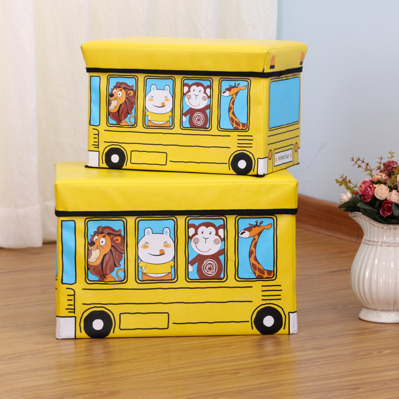 Storage Stool Folding Stool Storage Box Car Stool Car Storage Box Storage Box Specification drawing