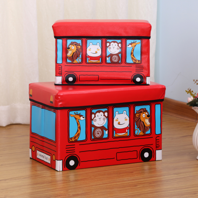 Storage Stool Folding Stool Storage Box Car Stool Car Storage Box Storage Box details Picture