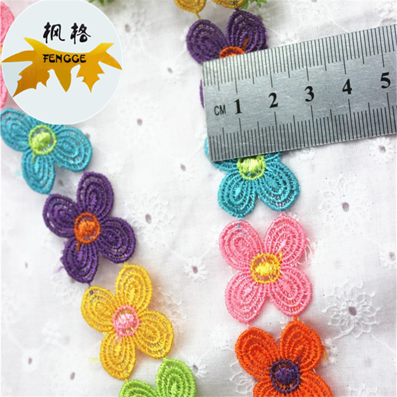 Factory direct sales of six-color flower lace DIY decorative accessories Application Scenario