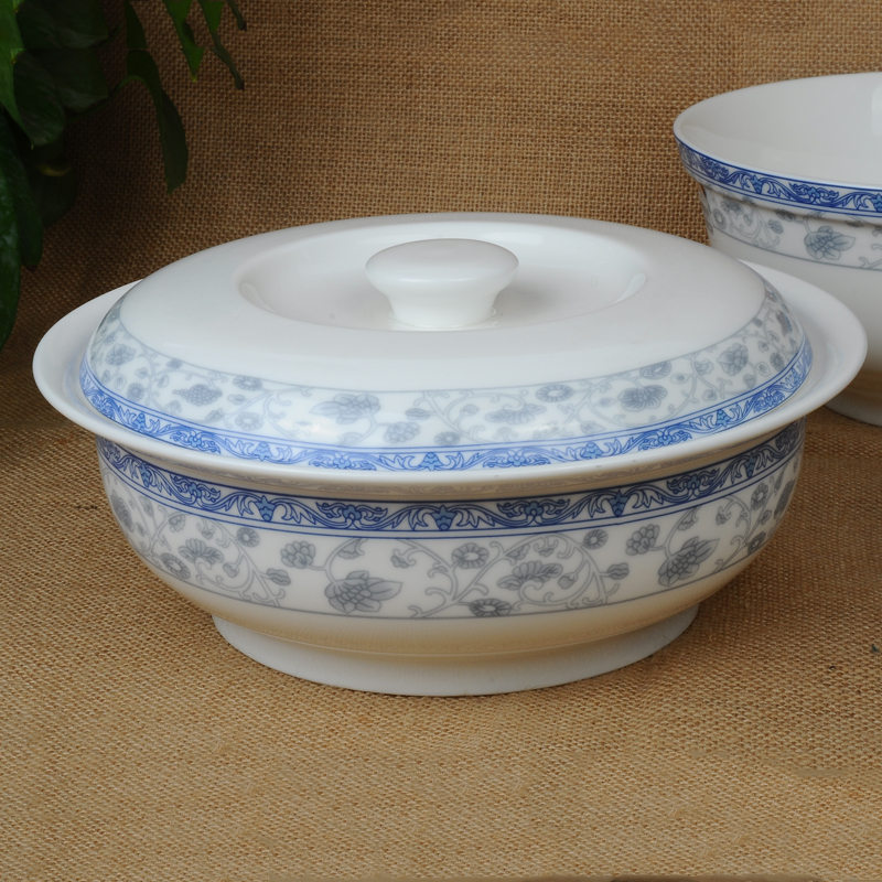 New Chinese new ceramic bowl soup pot soup bowl soup pot