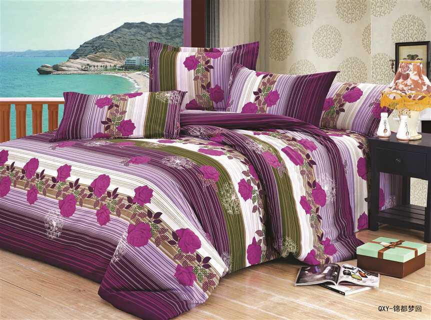 4-piece set, bedding, active, manufacturer, twill simple, brushed, scented cotton Application Scenario