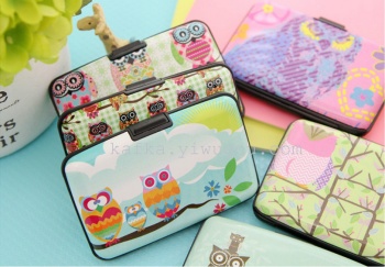 New owl card box bank card bag card box card bag