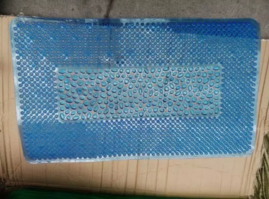 浴室垫7240石头拉毛细节图