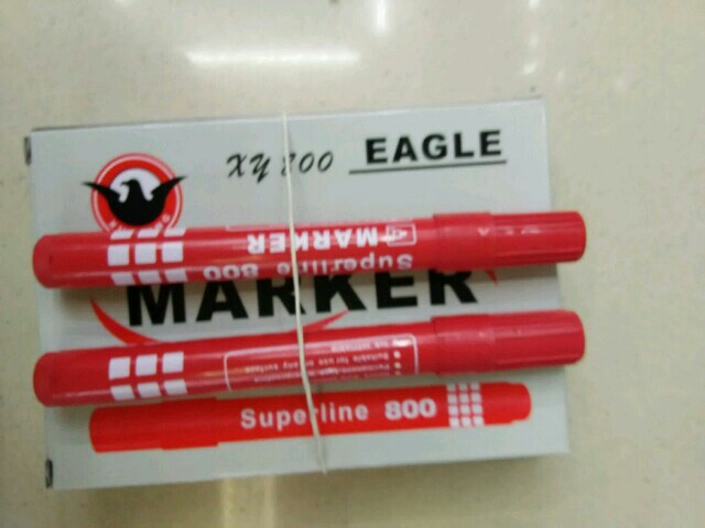The new markers won't dry out