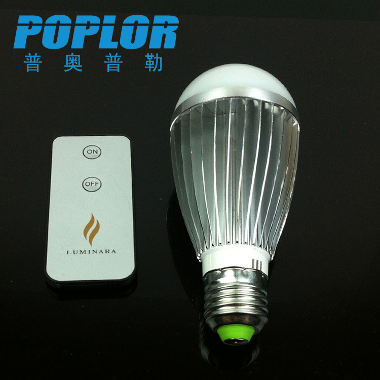 7W infrared remote control LED bulb universal remote control switch control bulb intelligent LED light details Picture