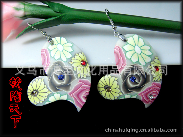 供应“ 天下”牌 手工捏制 礼品首饰 耳钉耳环耳坠耳饰