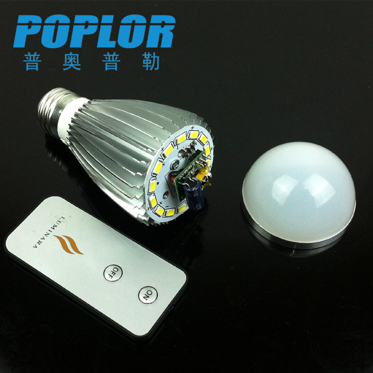7W infrared remote control LED bulb universal remote control switch control bulb intelligent LED light Application Scenario