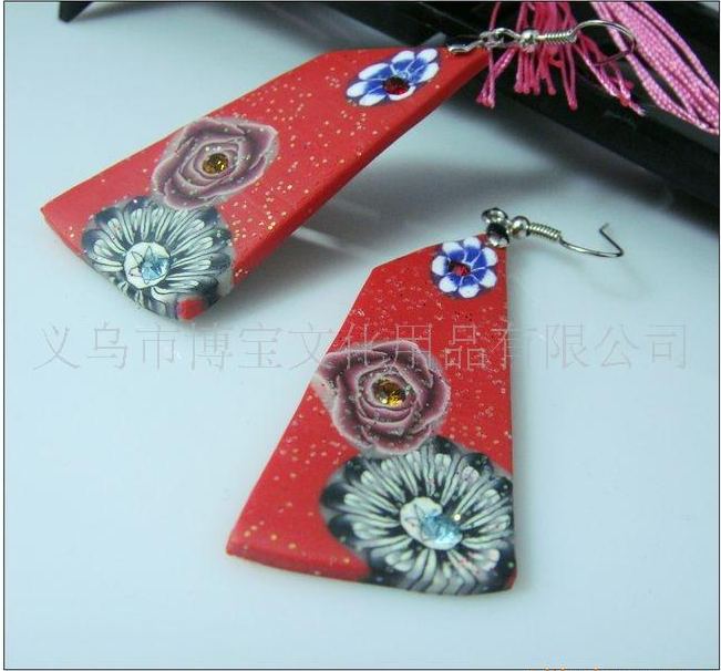 供应“ 天下”牌 手工捏制 礼品首饰 2011韩式耳环耳坠