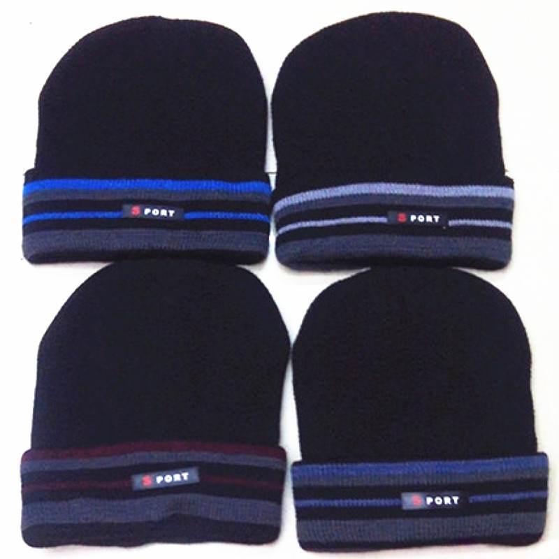 冰帽男士帽毛线帽新款保暖针织帽滑雪帽