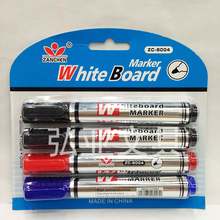 The whiteboard pen can be rubbed with a 4-color marker ZANCEN ZC-8004 thumbnail