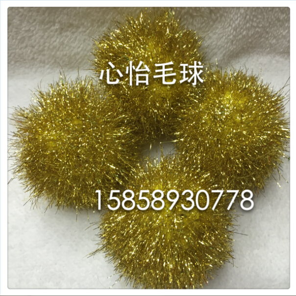 金色金葱球金丝球厂家直销质量保证产品图