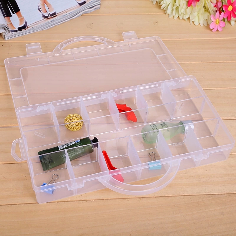 便携手提式13格收纳格创意家居多用途小物件收纳盒 淘宝热销款产品图