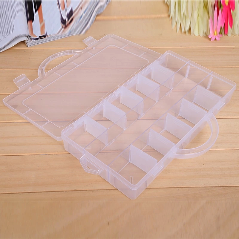 便携手提式13格收纳格创意家居多用途小物件收纳盒 淘宝热销款细节图