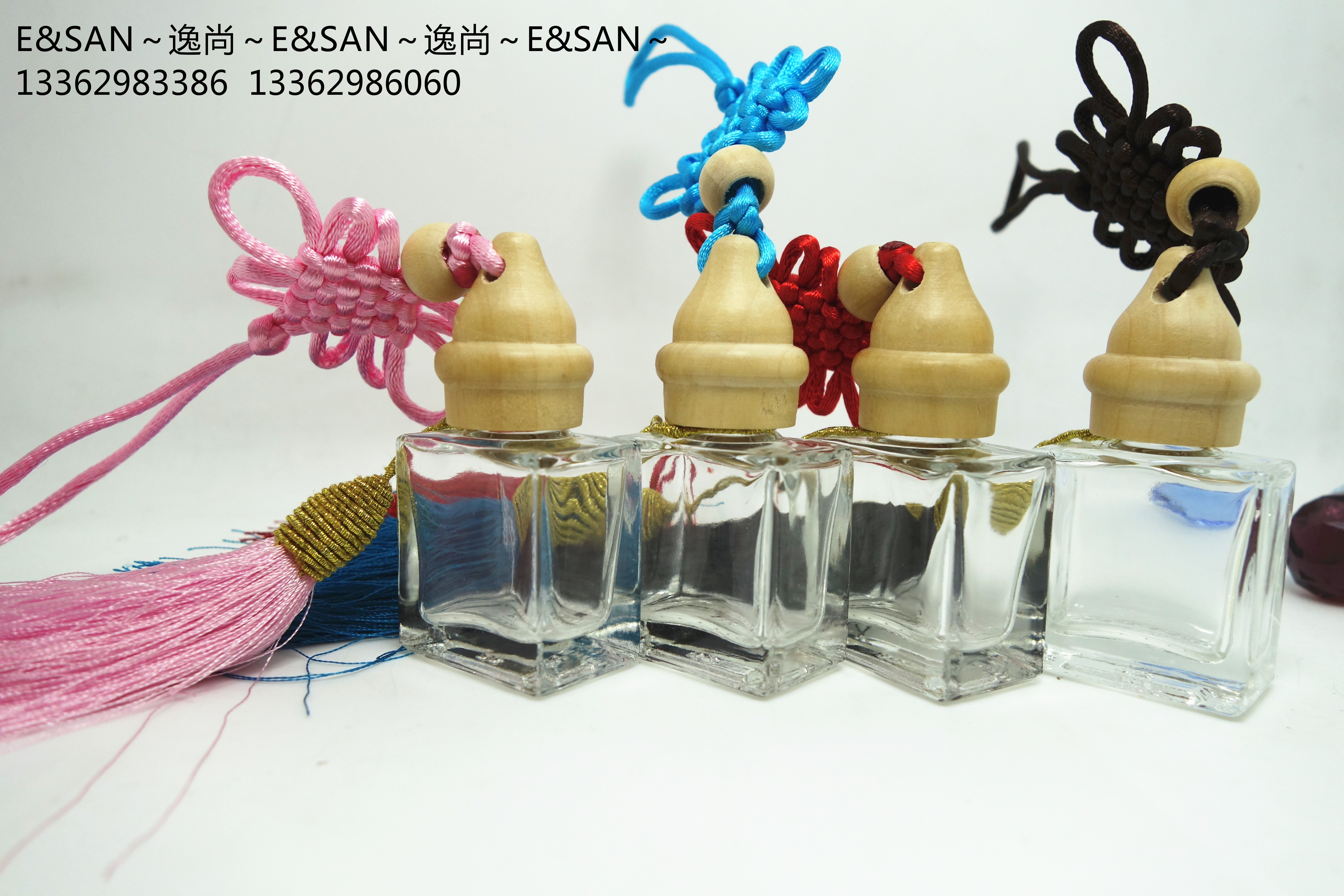 批发FMJ357-10ML中国结汽车挂件/香水瓶/精品车挂产品图