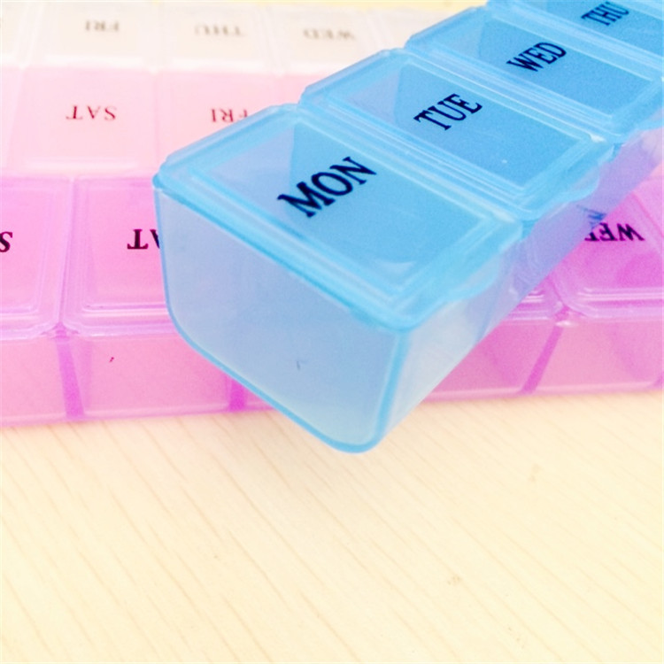 DIY jewelry classification transparent storage box, sewing box, fishing gear box, jewelry parts box, medicine box, Qiqiao box, 7 compartments Specification image