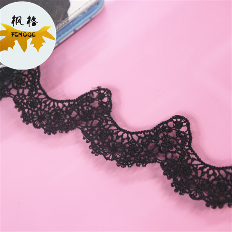 The manufacturer's best-selling water-soluble embroidered lace trim DIY handcrafted accessories