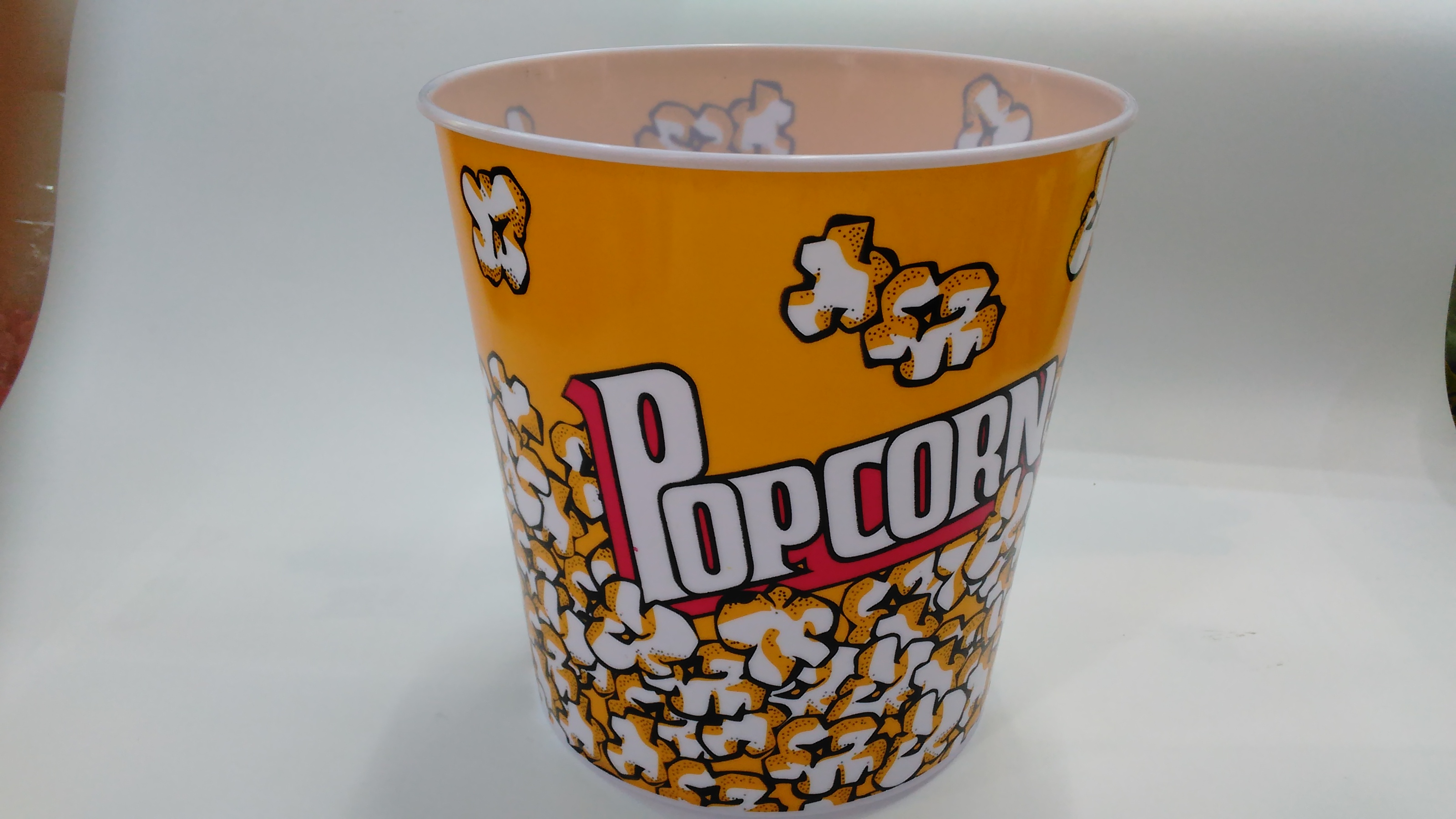 厂家直销 PP食品桶 爆米花杯 塑料爆米花桶产品图