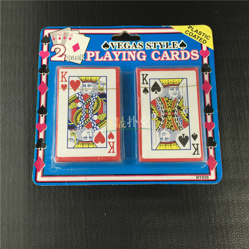 君晟扑克 厂家直供 定制扑克牌 K副双副吸卡扑克套装 外贸套装扑克