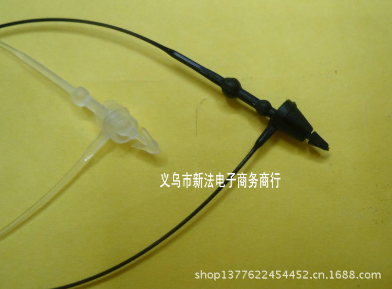 7-inch /18cm hand-threading needle/mother-and-child buckle/clothing trademark tag rope /5000 per box Application Scenario