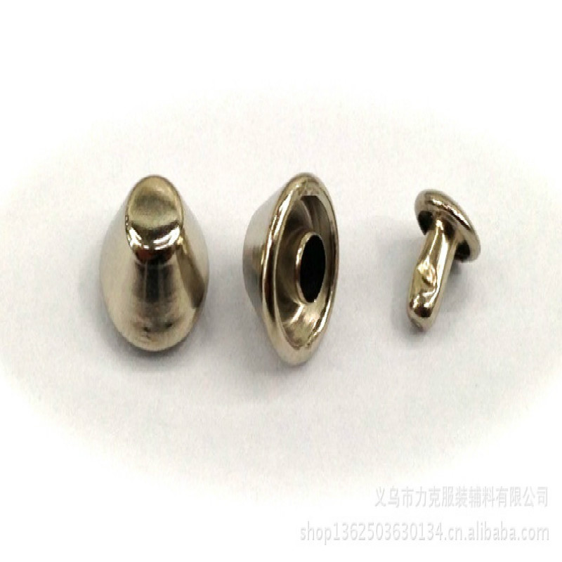 Pearl rivets, four-prong plastic rivets, punk rivets