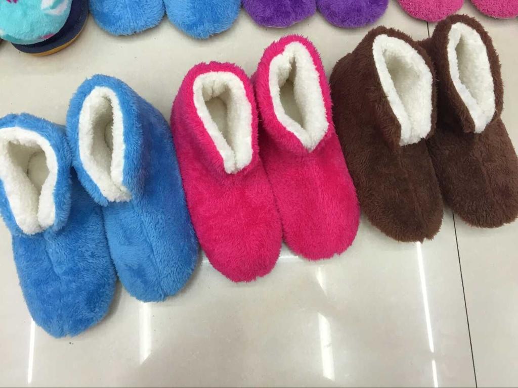 New plush women's ankle boots