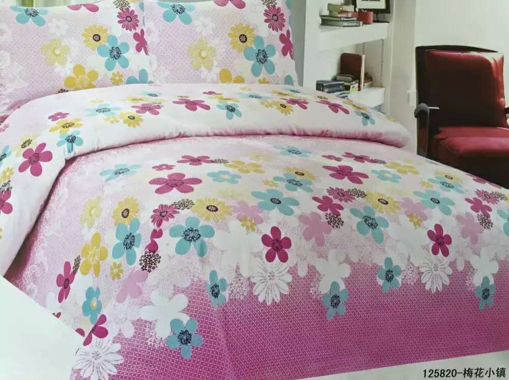 4-piece set, bedding, manufacturer, twill simple, brushed, very cheap, peach skin fleece